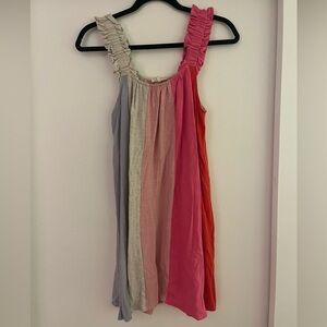 JODIFL striped sundress. size small.